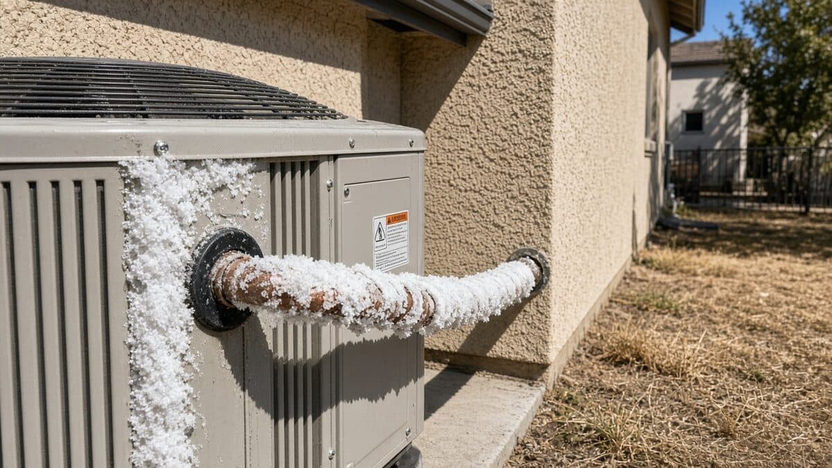 AC Frozen Evaporator Coil in a 100°F Heat Wave: What to Do