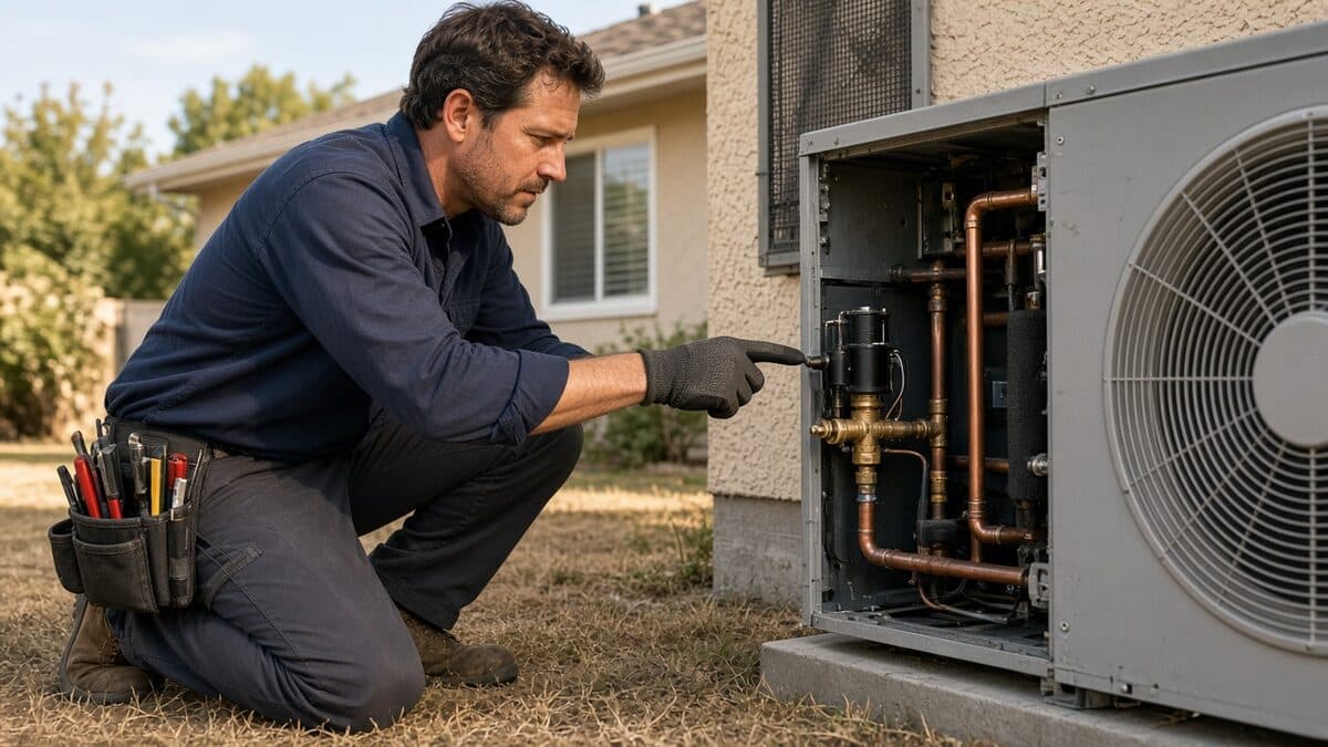 Heat Pump Reversing Valve Stuck: Lukewarm 101°F Air