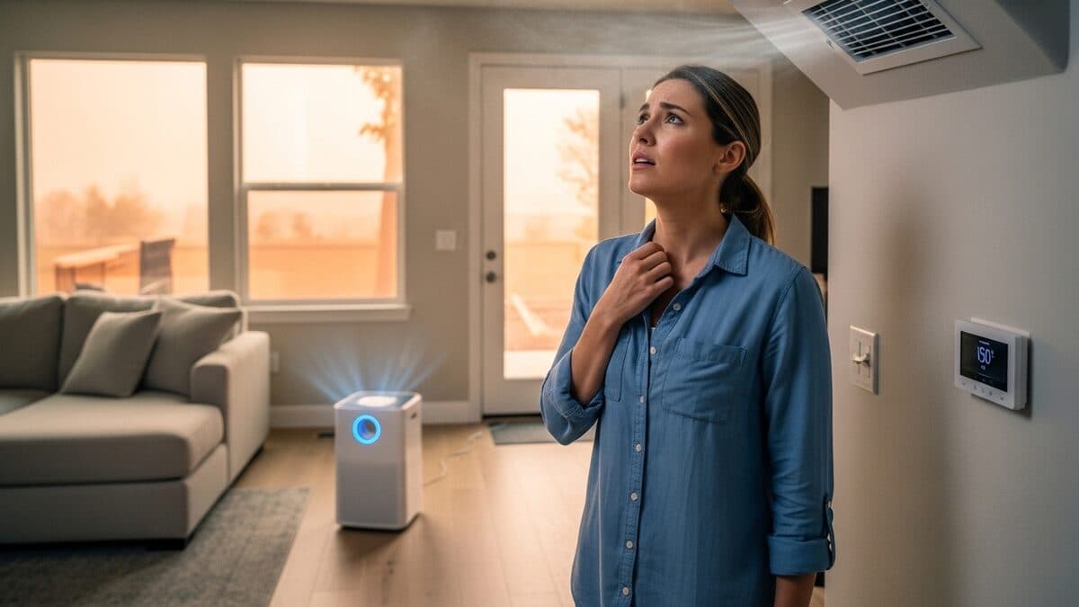 Why Your Home Still Feels Stuffy and Smoky With AC Running