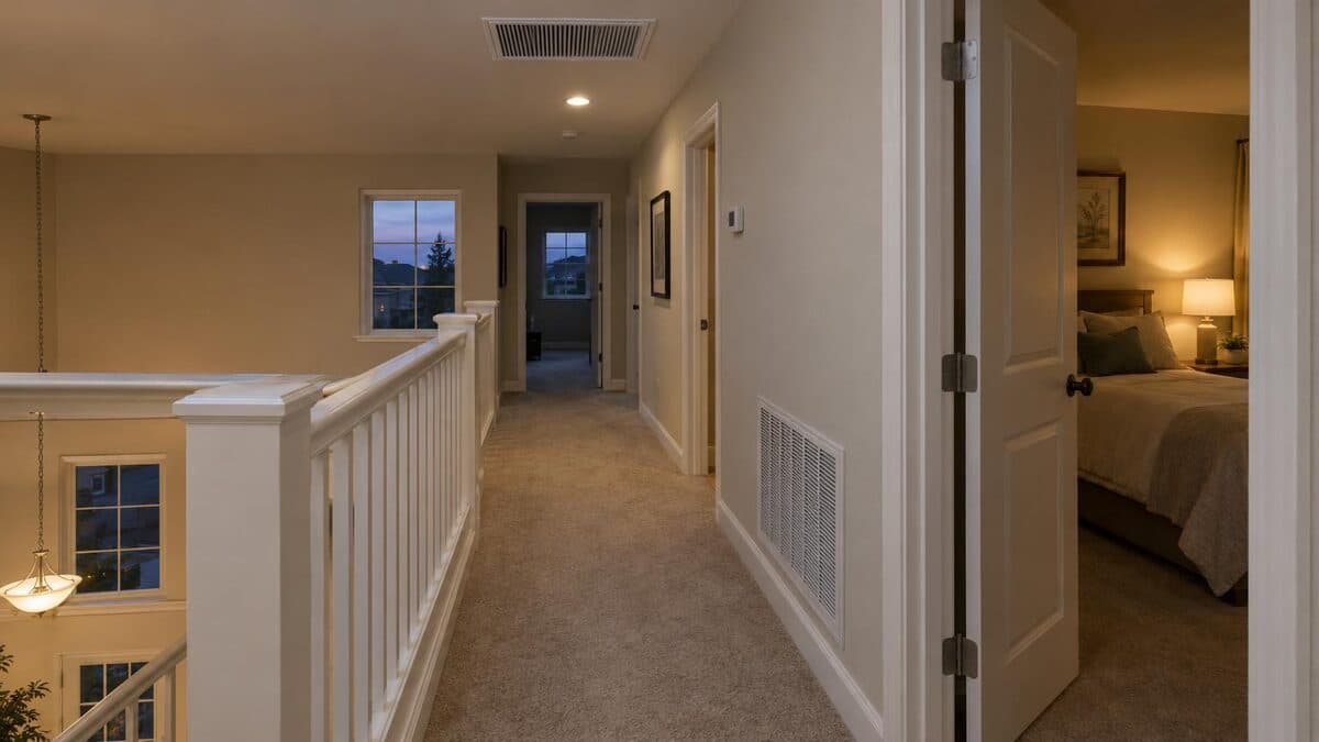 Upstairs Bedroom Cold at Night? Fixing Two-Story Heat Balance