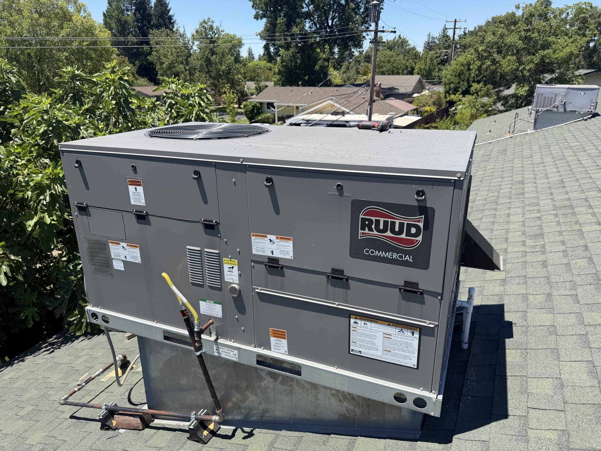 Commercial HVAC Installation job in Carmichael, CA by PULSE HVAC