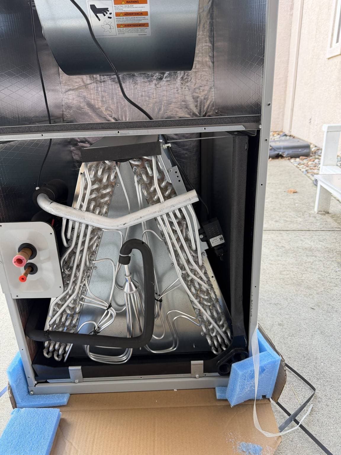Heat Pump Air Handler Replacement job in Antelope, CA by PULSE HVAC