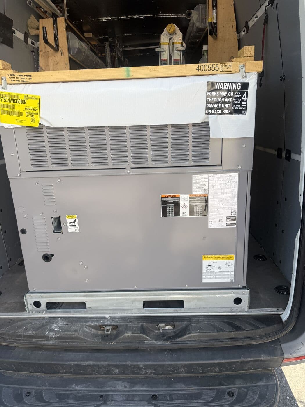 Package Unit Installation job in Sacramento, CA by PULSE HVAC