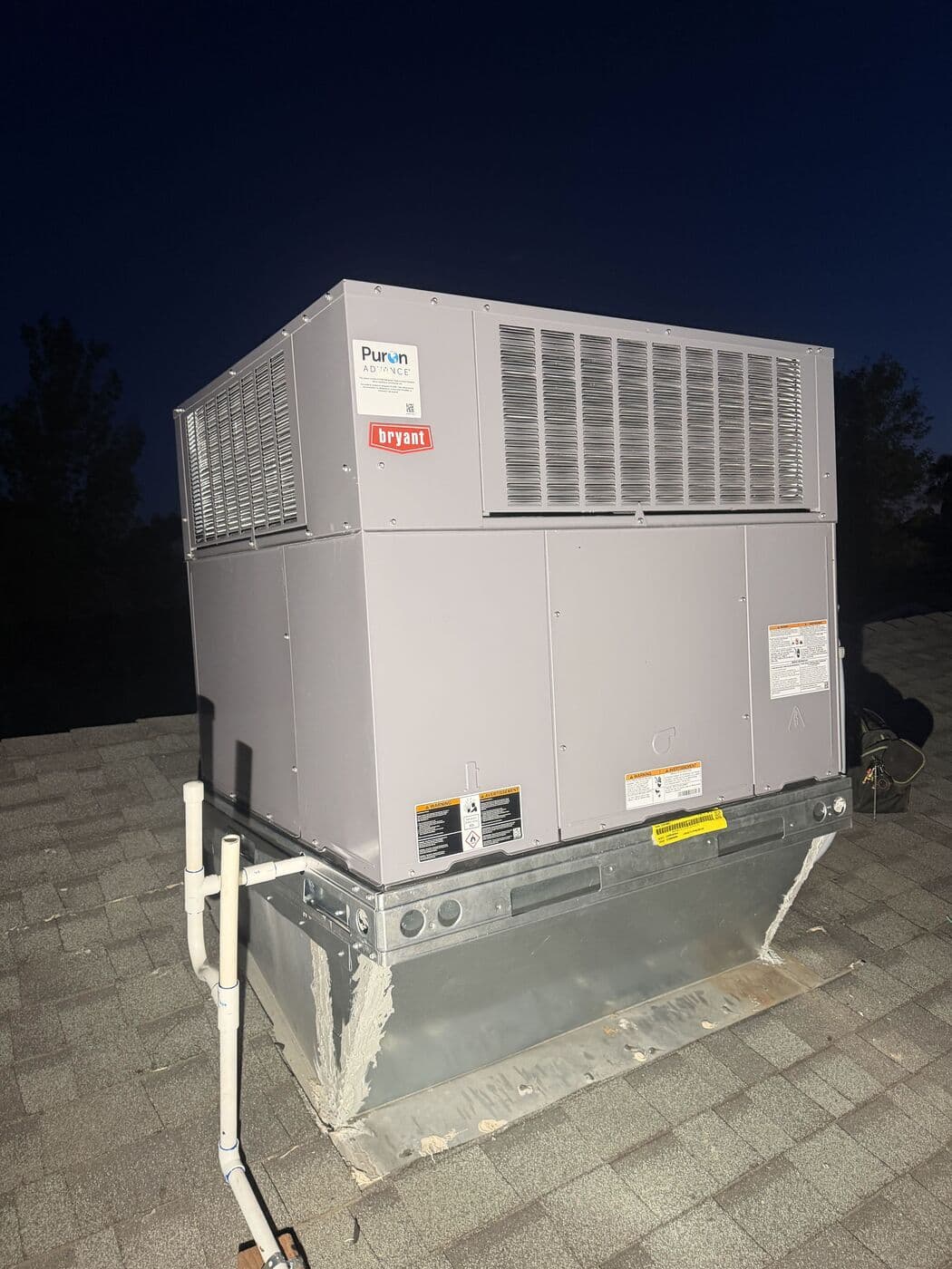 Package Unit Installation job in Sacramento, CA by PULSE HVAC