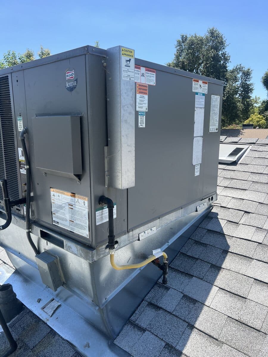 Rooftop Package Unit Installation job in Sacramento, CA by PULSE HVAC