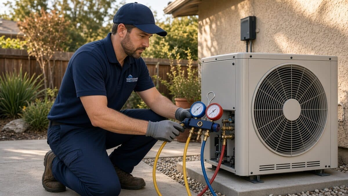Heat Pump Needs Service After a 100°F Sacramento Summer