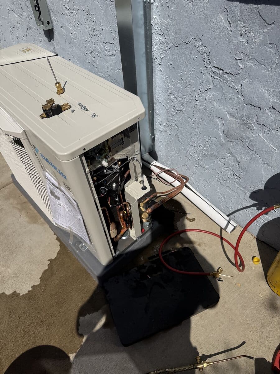 AC Installation job in Sacramento, CA by PULSE HVAC